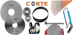Sierras de corte circular, sierra cinta y manual