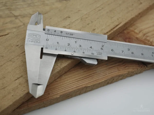 CALIBRADOR MECANICO 6″-150 MM X 0.05 INOX CHROM SOMET